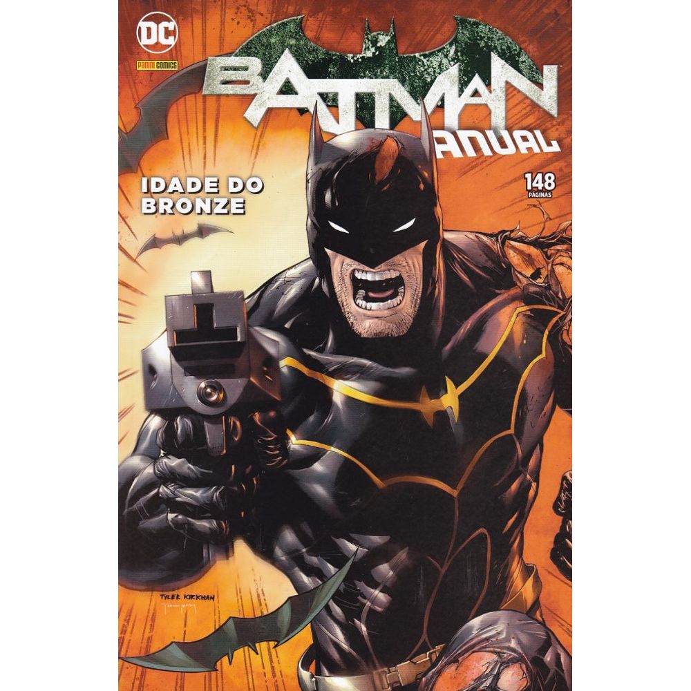Batman Anual - Idade do Bronze Editora Panini Gibis Quadrinhos HQs Mangás -  Rika