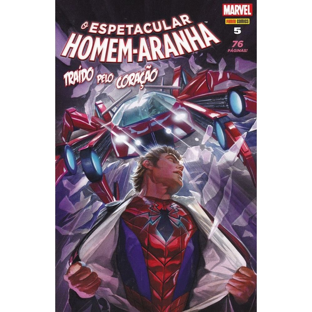 Espetacular Homem-Aranha - 3ª Série 01 Editora Panini Gibis Quadrinhos HQs  Mangás - Rika Comic Shop