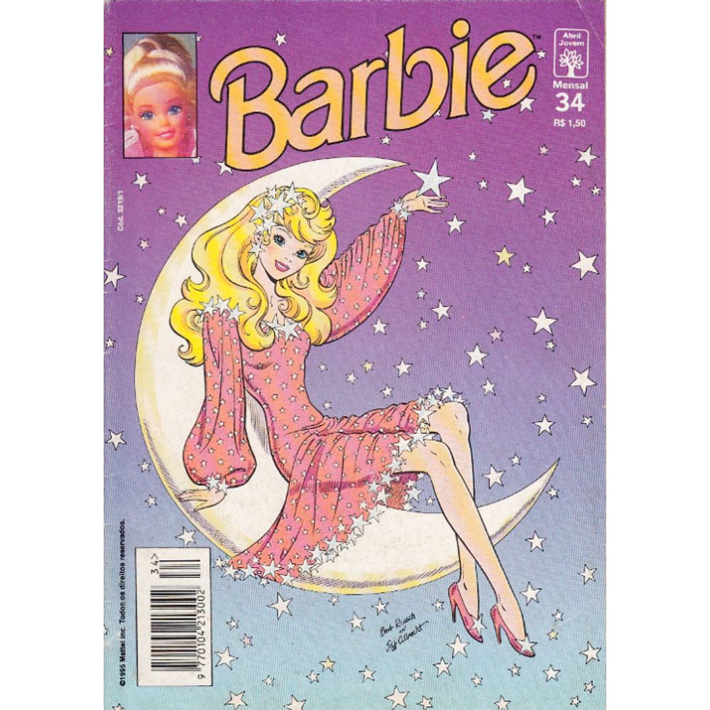 Barbie 34 Editora Abril - Rika Comic Shop - Gibis Quadrinhos Revistas ...