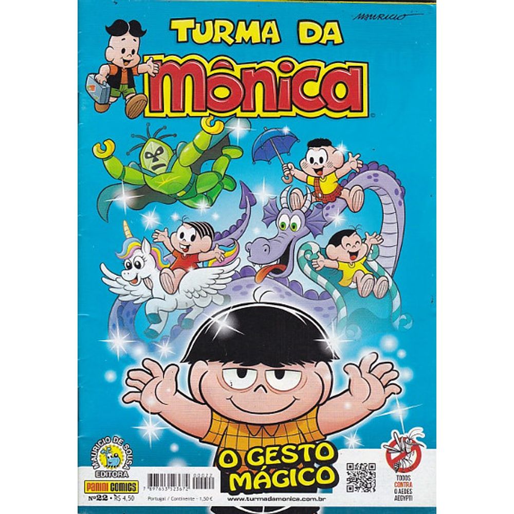 Turma Da Mônica 2ª Série 022 Editora Panini Rika Comic Shop Gibis Quadrinhos Revistas 8331