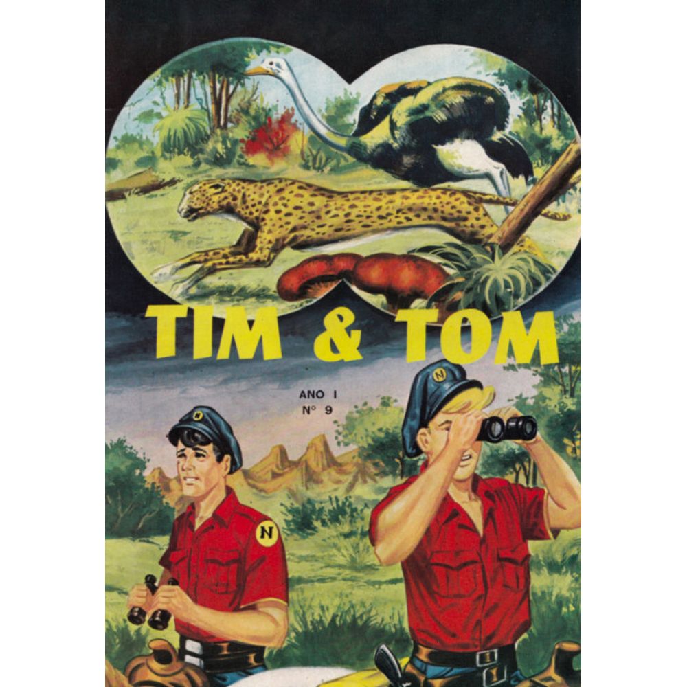 Tim e Tom 09 Editora Lord Cochrane - Gibis Quadrinhos Mangás - Rika