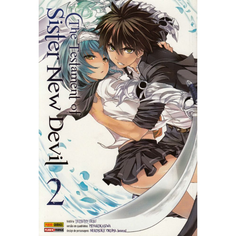 The Testament Of Sister New Devil Manga The Testament of Sister New Devil 2 Editora Panini Gibis Quadrinhos HQs