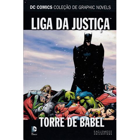 DC Comics - Coleção de Graphic Novels 04 - Liga da Justiça - Torre de Babel  Editora Eaglemoss Gibis Quadrinhos HQs Mangás - Rika Comic Shop - Rika