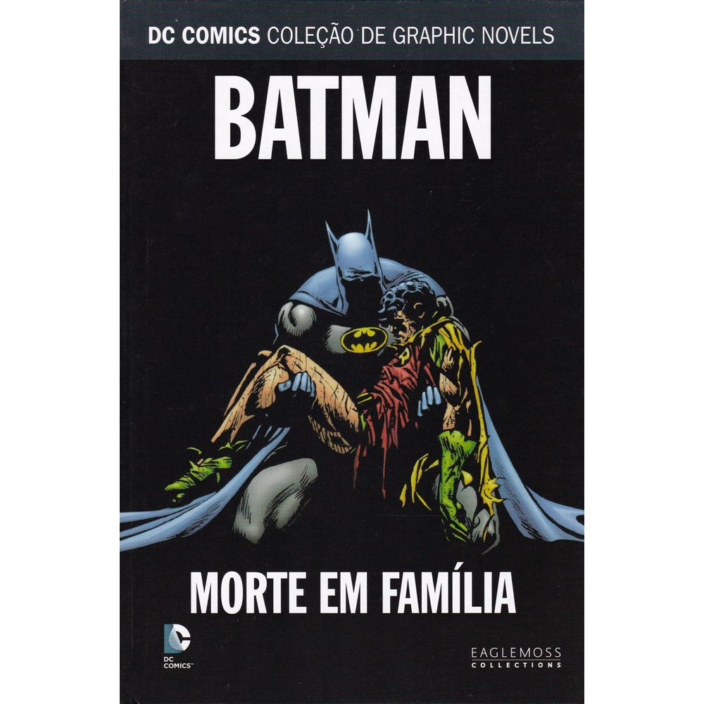 DC Comics - Coleção de Graphic Novels 11 - Batman - Morte em Família  Editora Eaglemoss Gibis Quadrinhos HQs Mangás - Rika Comic Shop - Rika