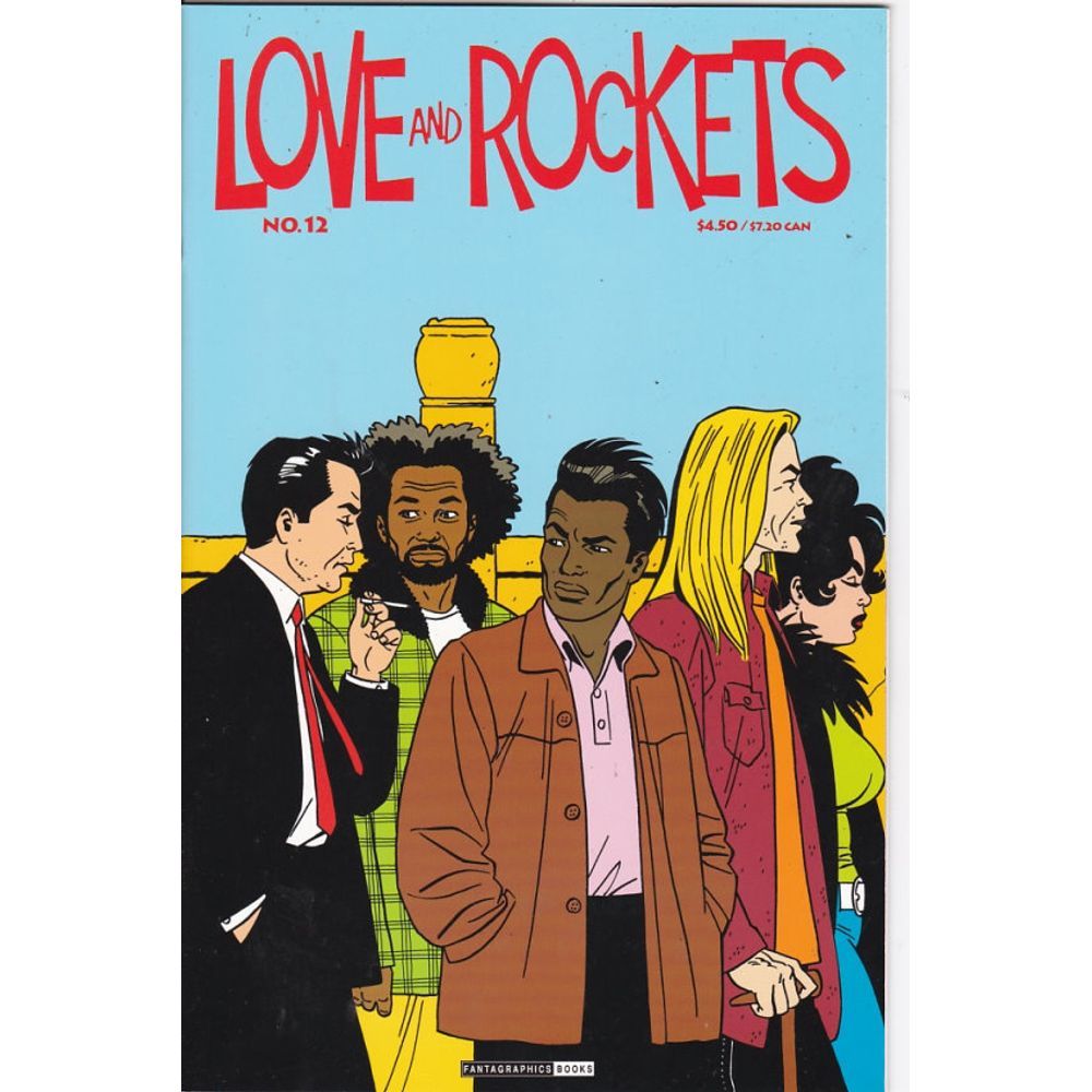Love and Rockets - Volume 2 # 12 - Gibis Mangás Quadrinhos HQs - Rika