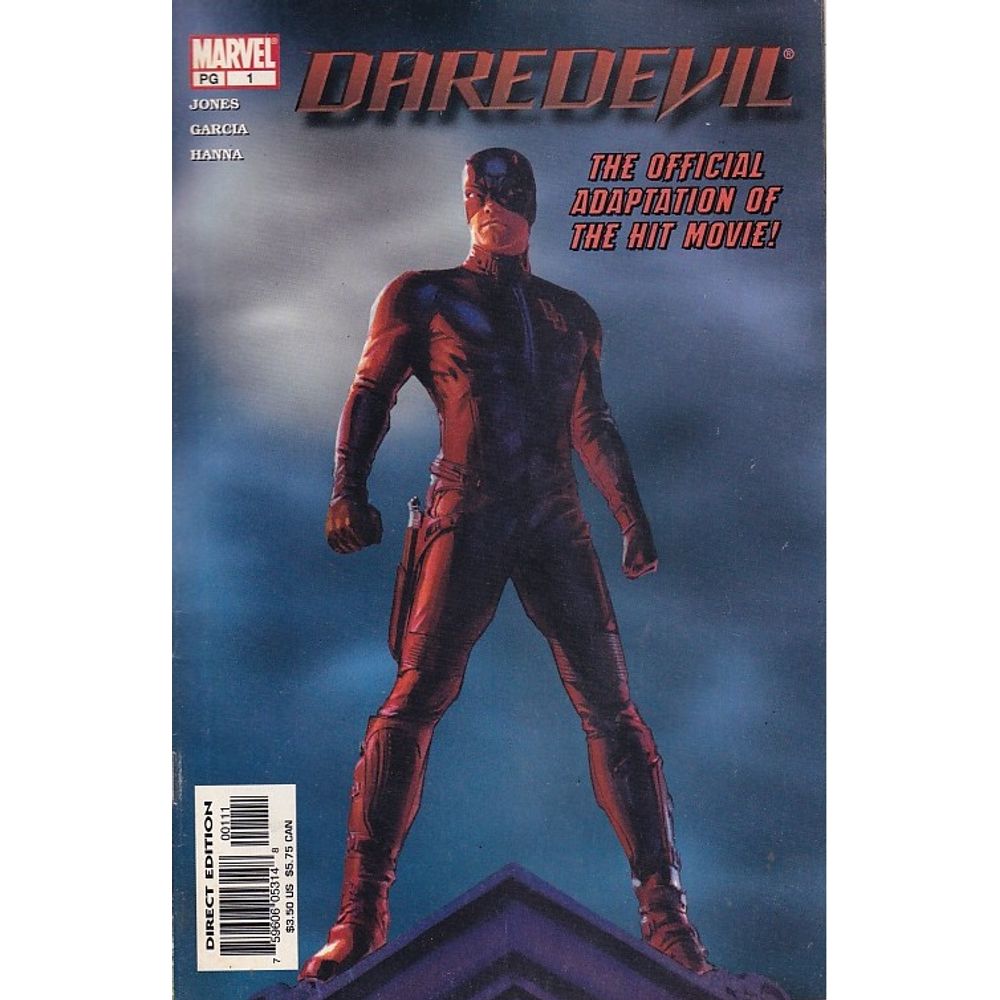 Rika Comic Shop Daredevil The Movie Official Comic Book Adaptation 1