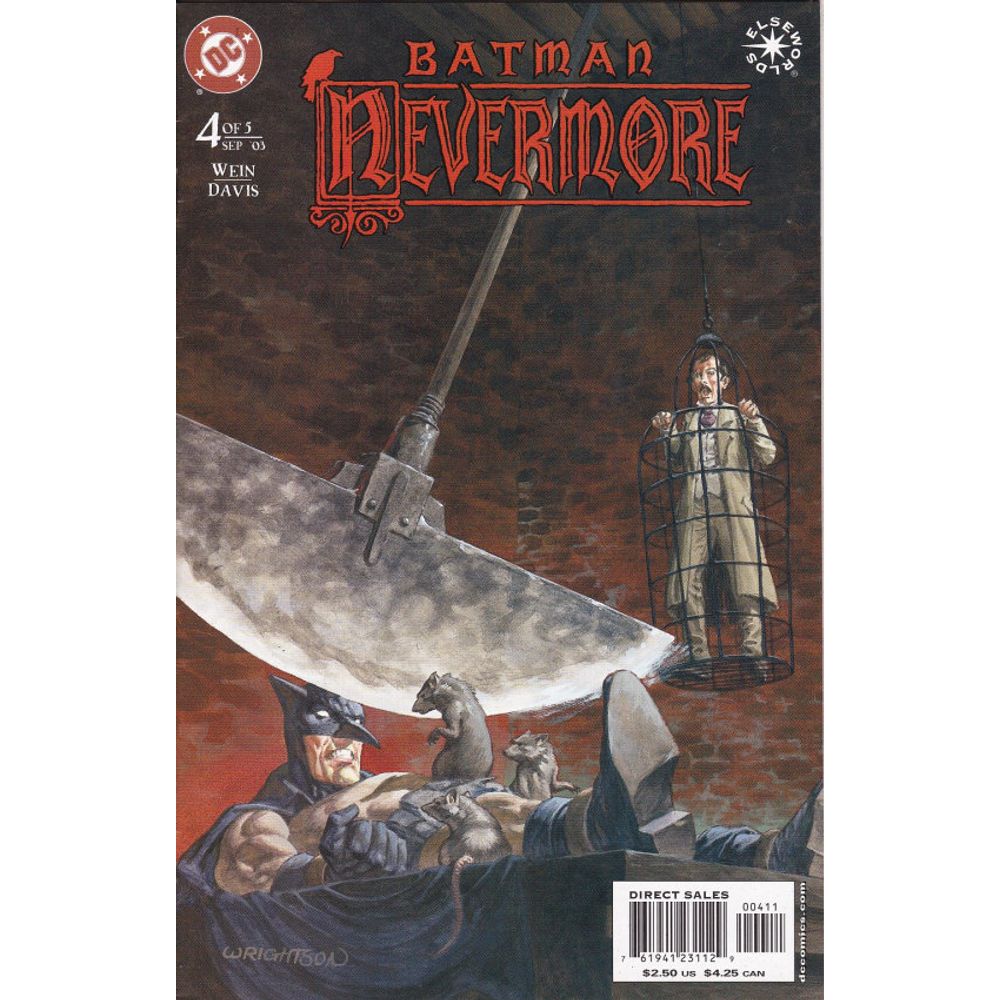 Batman - Nevermore # 4 - Gibis Mangás Quadrinhos HQs - Rika