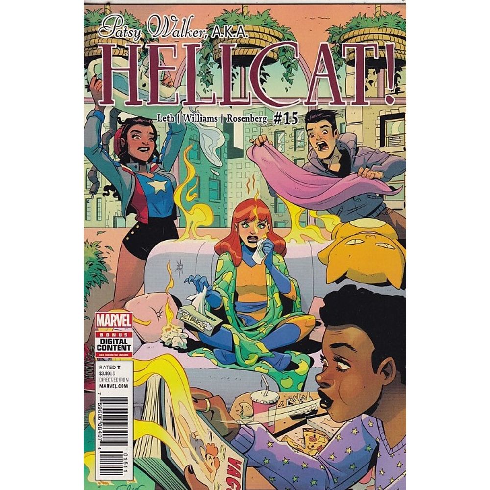 Patsy Walker AKA Hellcat # 15 - Gibis Mangás Quadrinhos HQs - Rika