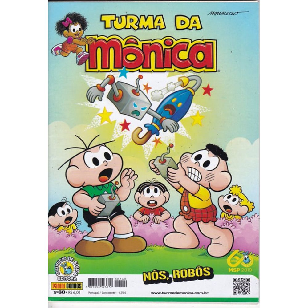 Turma Da Mônica 2ª Série 060 Editora Panini Rika Comic Shop Gibis Quadrinhos Revistas 8575