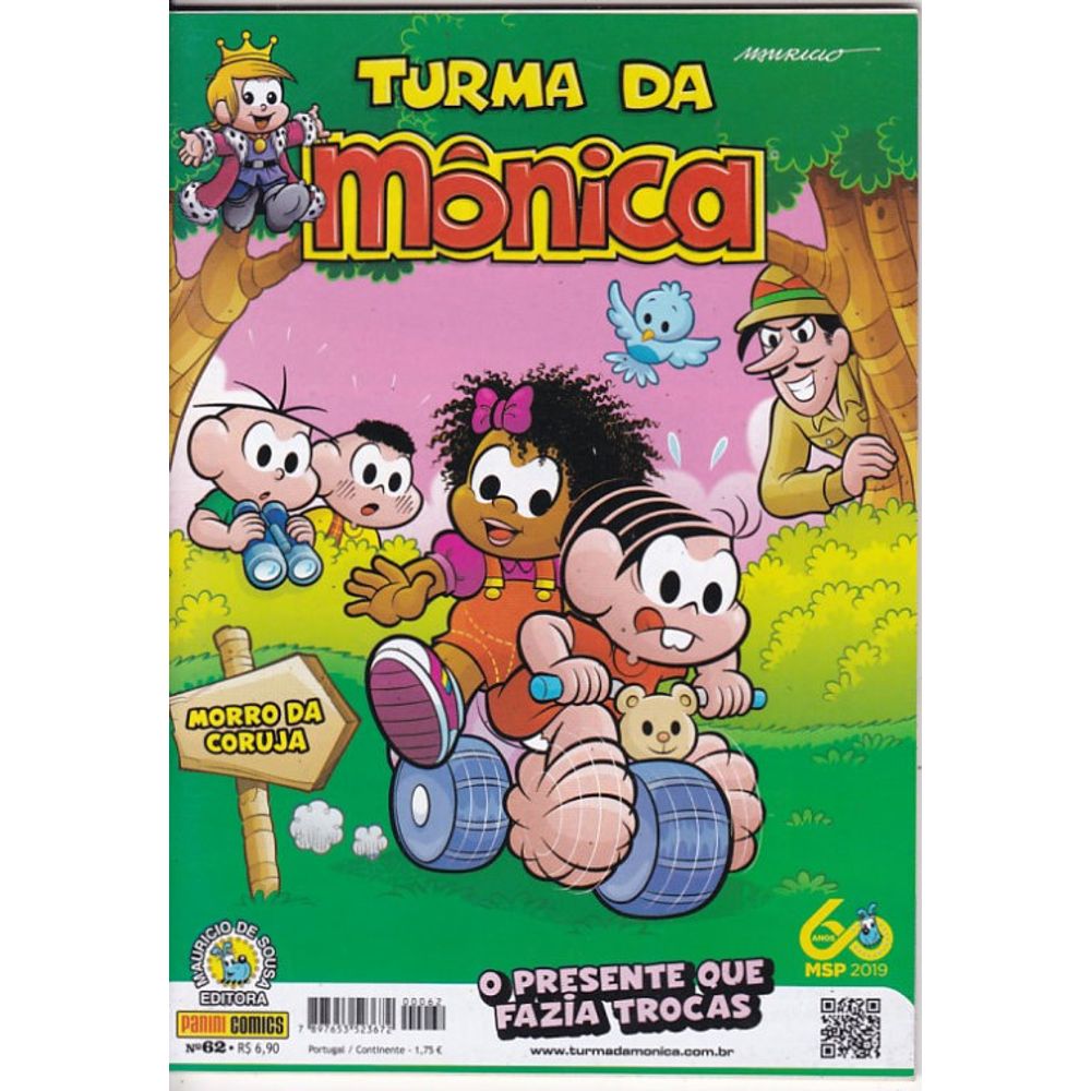 Turma Da Mônica 2ª Série 062 Editora Panini Rika Comic Shop Gibis Quadrinhos Revistas 7264