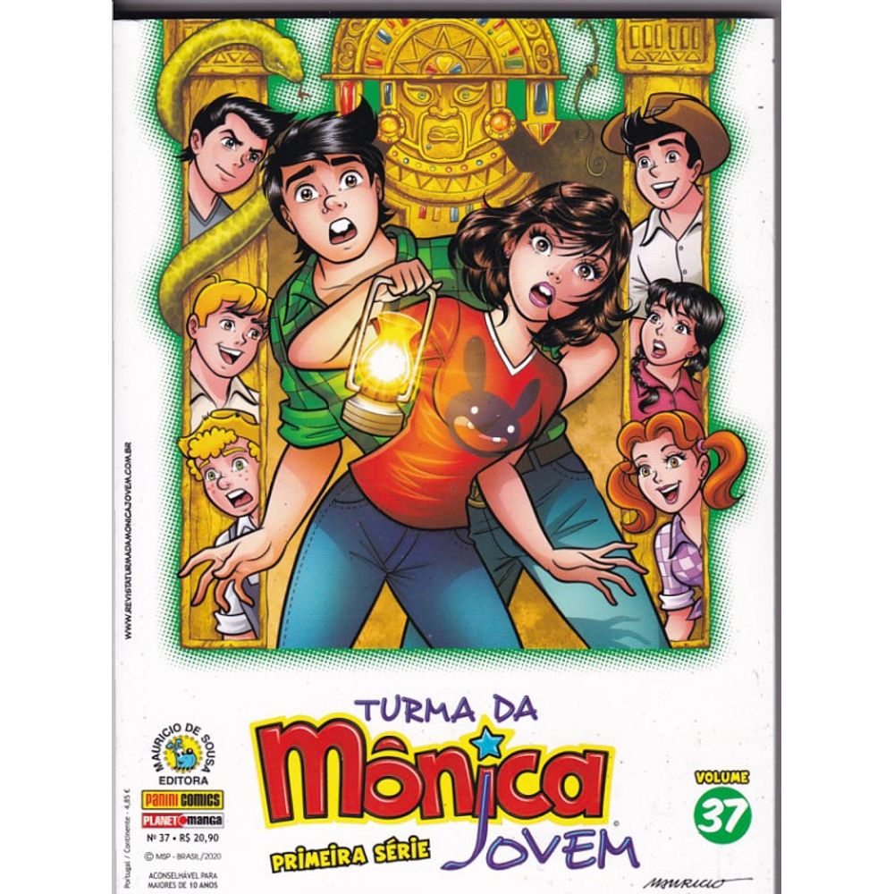 Turma Da Mônica Jovem 1ª Série Edição Encadernada 37 Editora Panini Rika Comic Shop 1474