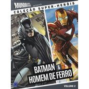 Rika-Comic-Shop--Colecao-Super-Herois---2---Batman-e-Homem-de-Ferro