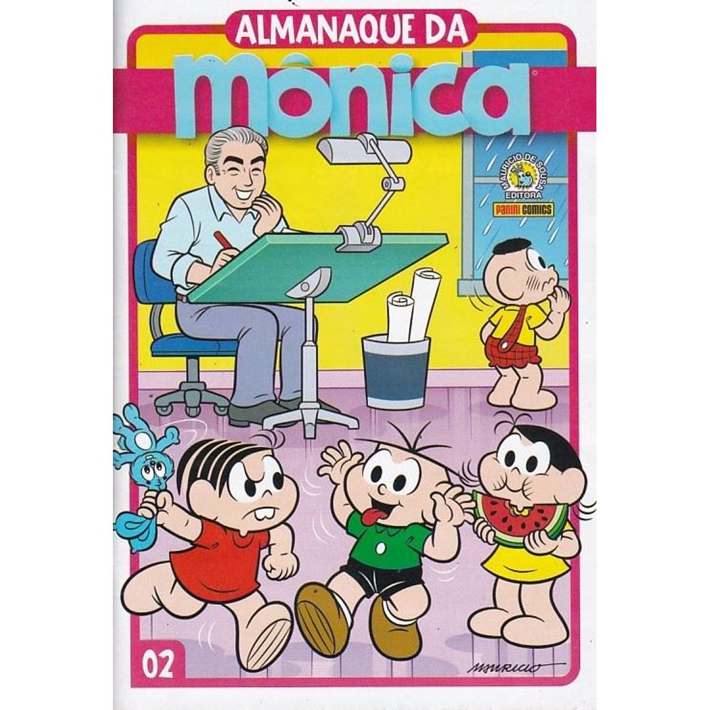 Almanaque Da Mônica 2ª Série 02 Editora Panini Rika Comic Shop Gibis Quadrinhos Revistas 2247