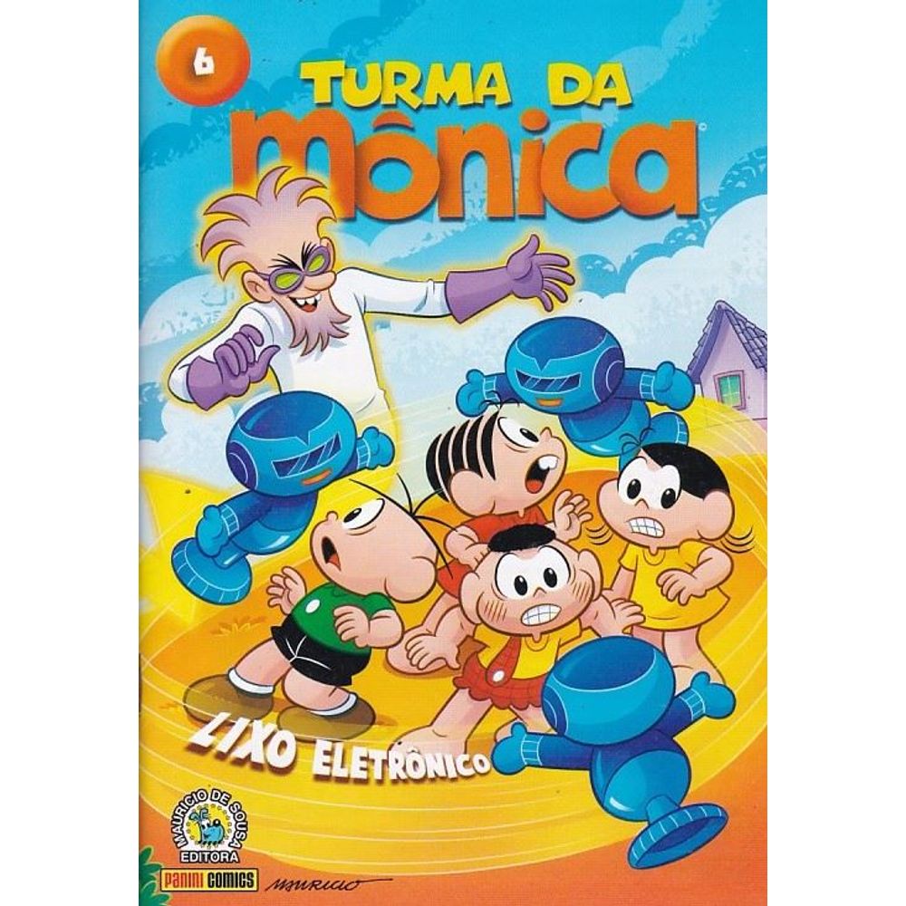 Turma Da Mônica 3ª Série 006 Editora Panini Rika Comic Shop Gibis