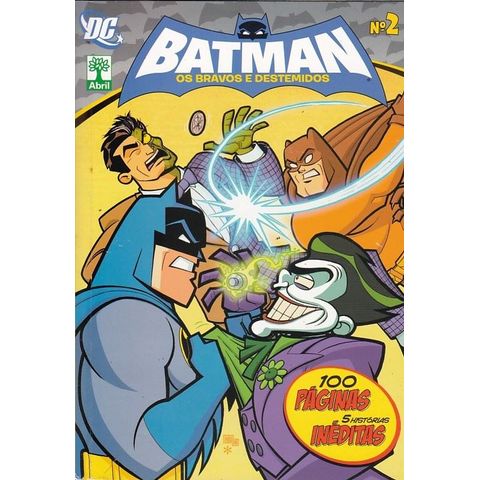 Batman - Os Bravos e Destemidos 2 Editora Abril Gibis Quadrinhos HQs Mangás  - Rika