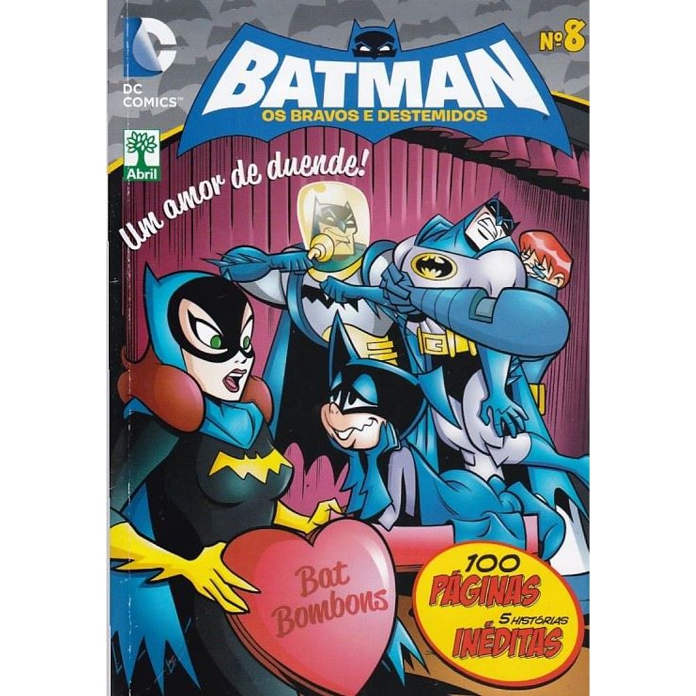 Batman - Os Bravos e Destemidos 8 Editora Abril Gibis Quadrinhos HQs Mangás  - Rika