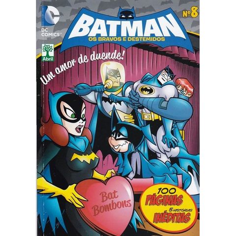 Batman - Os Bravos e Destemidos 8 Editora Abril Gibis Quadrinhos HQs Mangás  - Rika
