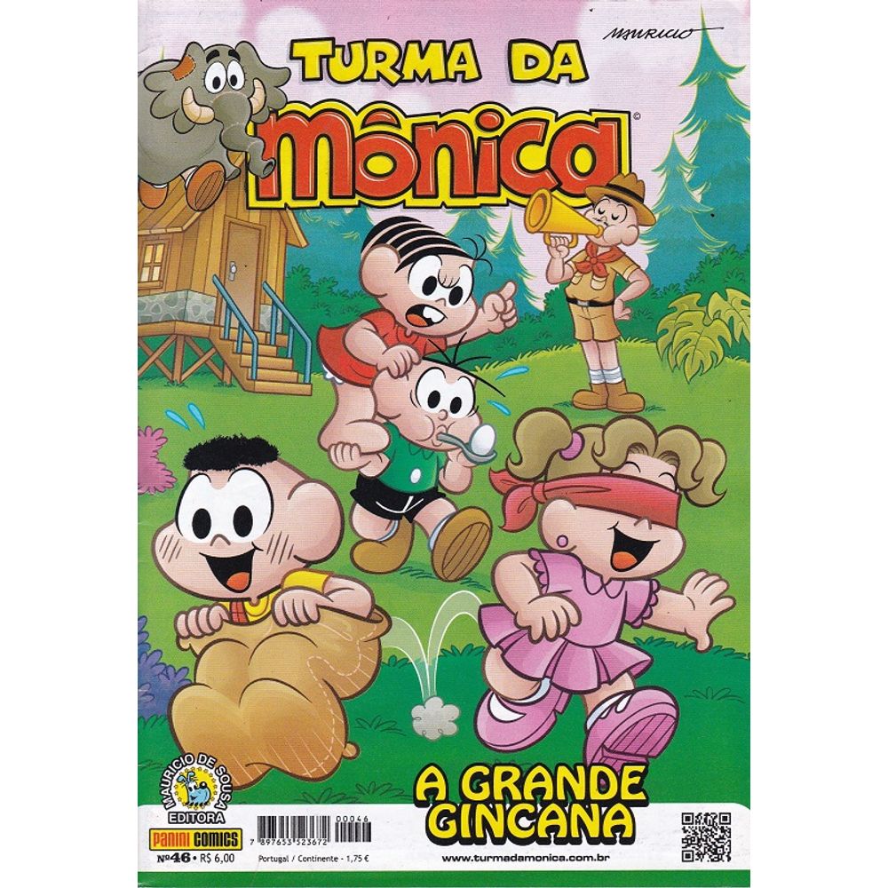 Turma Da Mônica 2ª Série 046 Editora Panini Rika Comic Shop Gibis Quadrinhos Revistas 7294