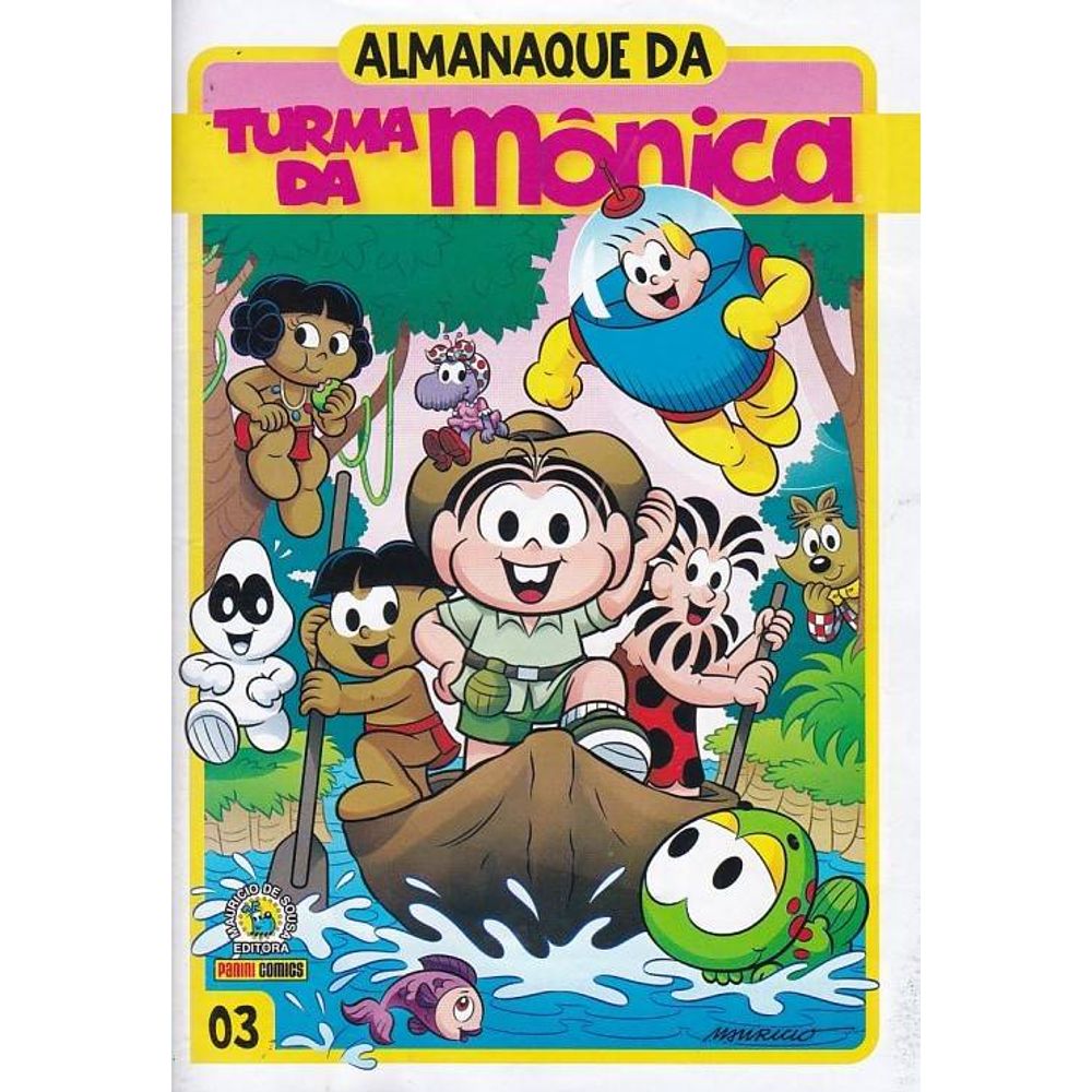 Almanaque Da Turma Da Mônica 1ª Série 03 Rika 2861