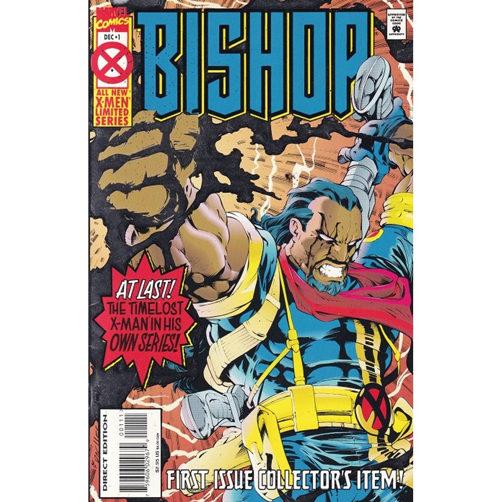 Bishop (1994) 1 2 3 4 (VF/NM) Complete Set  1st solo series Carlos Pacheco art